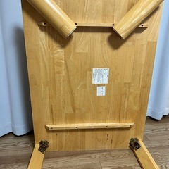 【決定致しました】折り畳みローテーブルの画像