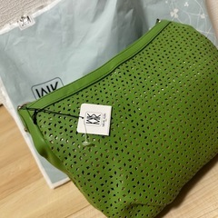 パンチングラメデザインバッグ MK MICHEL KLEINの画像