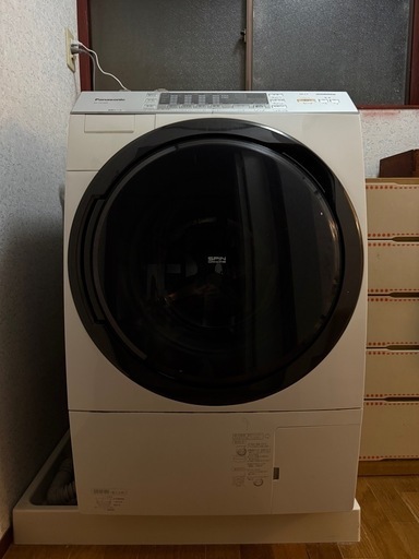 【2015年製】Panasonic ドラム式洗濯乾燥機 NA-VX3500L-W