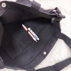 新品　ブラック　トートバッグの画像