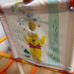  【本日限定】くまのプーさんおりたたみキッズパークEXの画像