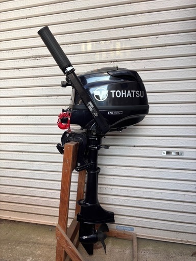 美品　トーハツ　2馬力　4スト　S足　令和元年製　　船外機