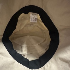 UVカットハット　帽子　アイボリー　数回使用　Loft購入の画像