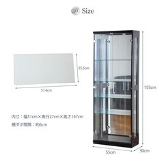 美品　ショーケースの画像