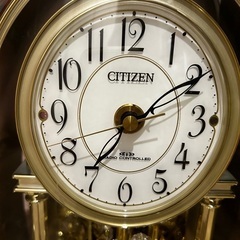 CITIZEN 置き時計　記念品の画像