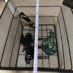 メッシュバスケット 超BIG 後用 固定式 ブラックの画像