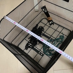 メッシュバスケット 超BIG 後用 固定式 ブラックの画像