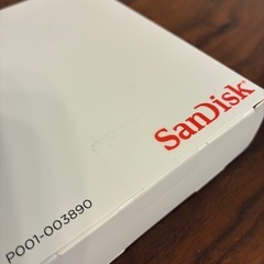 【新品・未使用品】SanDisk Extreme ポータブルSSD 2TBの画像