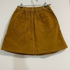 【新品】レイカズン　コーデュロイ　ミニスカートの画像