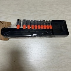 CR-V 12 PCS ソケットセット 1/4ドライブの画像