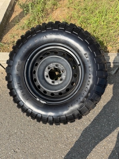 BF GOODRICH 255/75r17 KM2   4本セット