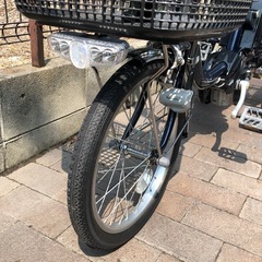 美車　整備点検済み！電動アシスト自転車　viviライフ　ネイビーの画像
