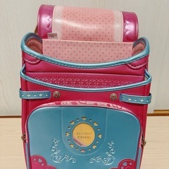 9月末まで！ 女の子 ランドセル ふわりい ピンク 水色 ブルー パープル 紫 小学生 子供 ハート かわいい  の画像