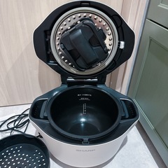 SHARP KN-HW24G ホットクックの画像