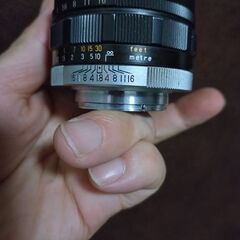 優良品　konishiroku HEXANON 52mm f1.8の画像