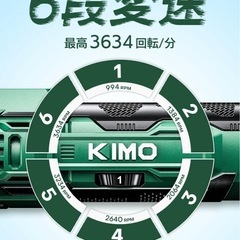 KIMO 電動ポリッシャー 車 2.0AHバッテリー*2個 コードレス ダブルアクションポリッシャー 充電式 サンダポリシャー 洗車 6段変速最大3634RPM 1.2KG軽量 大直径バフ サンドペーパー*8 交換用研磨ディスク*2 マイクロファイバーパッド*2 平スポンジ*3 波形スポンジ*3 収納バック付き 研磨機 車磨き ワックス作業 艶出し 傷消し PSE認証済の画像