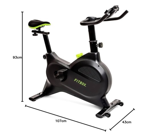 【定価49800円】FITBOX トレーニングバイク フィットネスバイク エアロバイク スピンバイク 静音 ダイエット