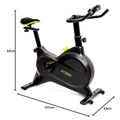 【定価49800円】FITBOX トレーニングバイク フィットネスバイク エアロバイク スピンバイク 静音 ダイエットの画像