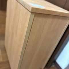 キャビネット　机サイドキャビネット　カリモク美品の画像