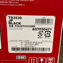 CANON PIXUS TS3530ブラックの画像