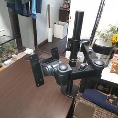 美品 卓上モニターアームの画像
