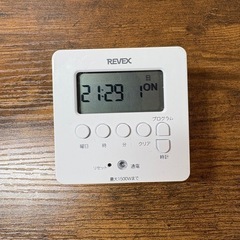 リーペックス　コンセント　タイマー　デジタルタイマーの画像