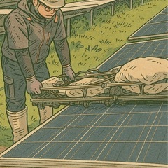 太陽光発電所洗浄･除草･メンテナンス作業
