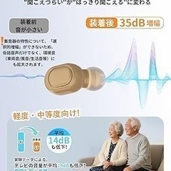 集音器 高齢者 しゅうおんき 音声拡聴器 簡単操作 日本語取扱説明書の画像