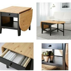 IKEA ARKELSTORP バタフライテーブル の画像
