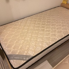 MODERN DECOポケットコイル シングルベッドマットレスの画像