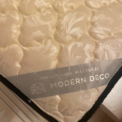 MODERN DECOポケットコイル シングルベッドマットレスの画像