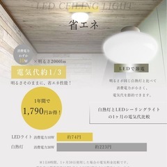 シーリングライトの画像