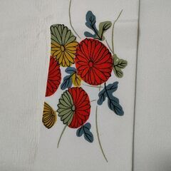白・和花　名古屋帯の画像