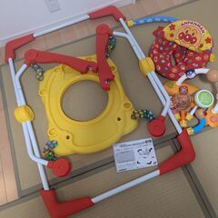 元気いっぱい! アンパンマン ベビージャンパーの画像