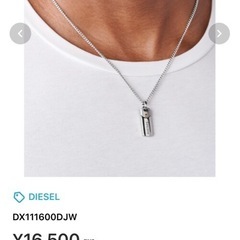 DIESEL 未開封 ネックレスの画像
