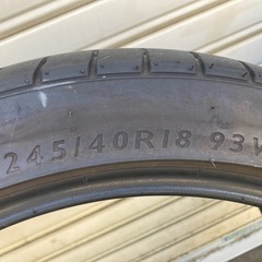 DUNLOP SPORTMAX RT 245/40r/18 タイヤ４本セットの画像