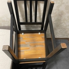 ダイニングチェア2脚セットの画像