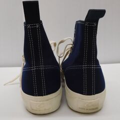 YMC moonster ムーンスター ハイバスケット スニーカー インディゴ 中古 size:26cmの画像