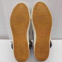 YMC moonster ムーンスター ハイバスケット スニーカー インディゴ 中古 size:26cmの画像