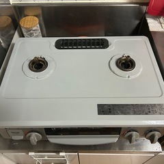 ガスコンロ ガステーブル リンナイ Rinnai プロパン 2口 コンロ ガステーブルプロパン 56cm （ガス種 LPG） 56cm天板 新生活 片面焼 ワンピーストップ 右強火力 ガスコンロ LPガス KG35NGRRの画像