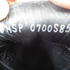 WH BEKKU HOMME別注 干場スペシャル 撥水スエードサイドゴアブーツ WHSP0700S ブラック size:8.5の画像