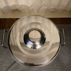 ステンレス寸胴鍋 19.7リットル 30cmの画像