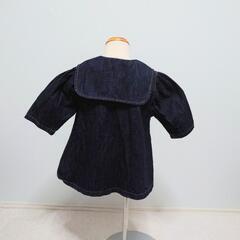 韓国服  デニムワンピースの画像