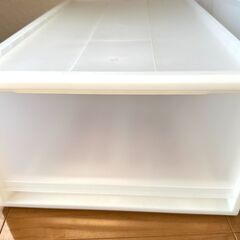 無印良品 ポリプロピレン 衣装ケース  中 & 大　2個セット の画像