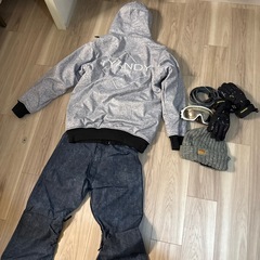 スノボー　ウェアセットの画像