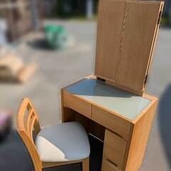 三面鏡ドレッサー 大塚家具 化粧台の画像