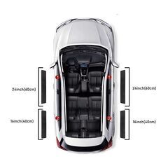 GR SPORT トヨタ TOYOTA GAZOO Racing ドアシルプロテクター カーボンファイバー ステッカー エントリーガード ステップガード TRDの画像
