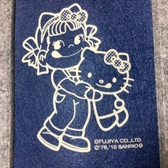 不二家　サンリオ　ぺこちゃん　キティ　エコバッグ　トートバッグ　手提げバッグの画像