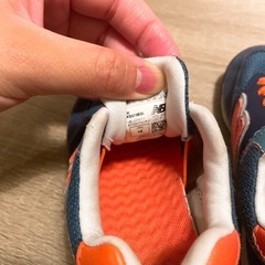 【15cm】ベビーシューズ ニューバランスの画像