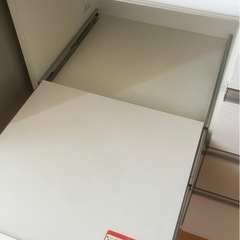 食器棚【ホワイト】　　の画像